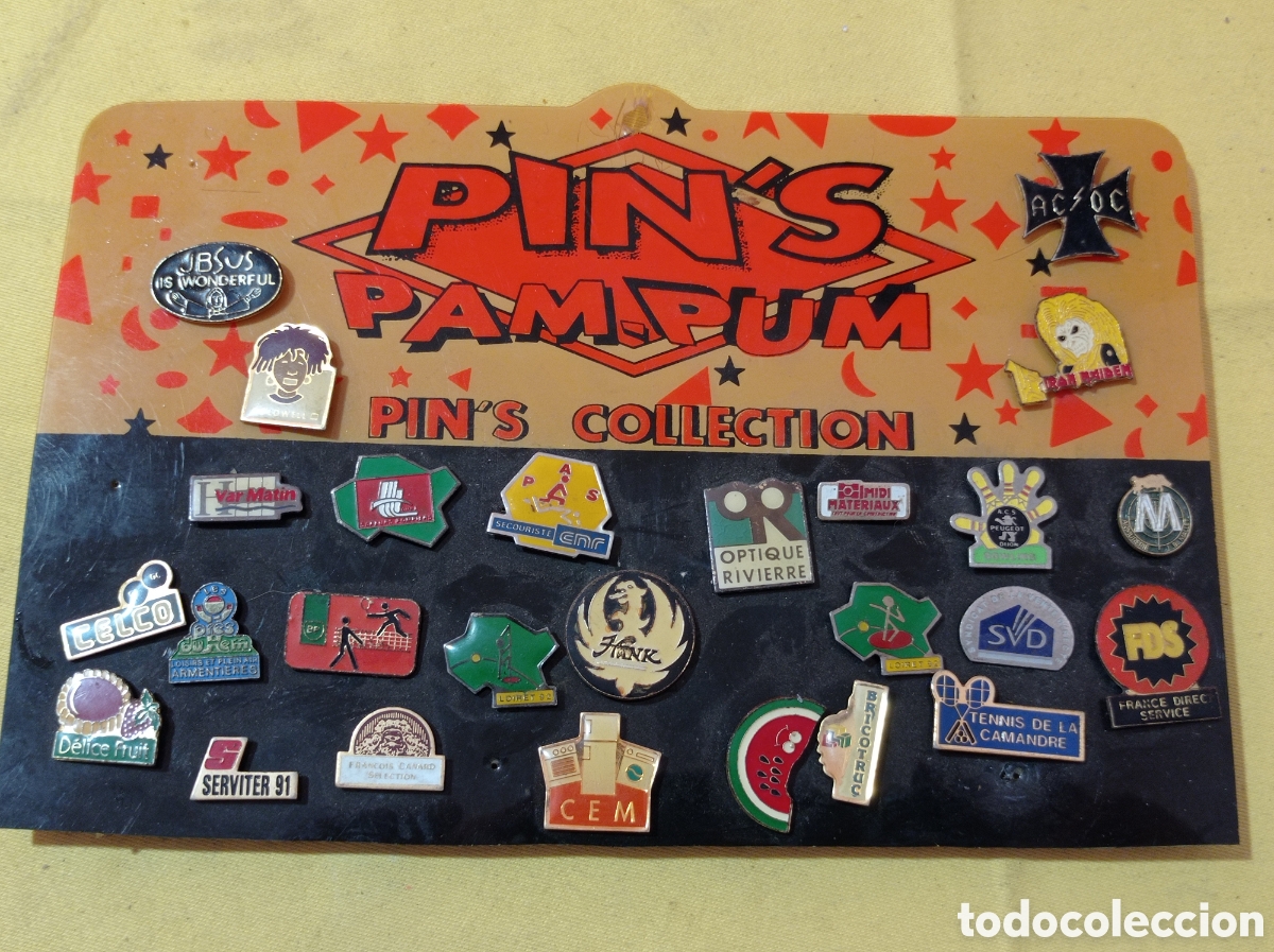 Pins de colecci&oacute;n: PIN'S PAM-PUM COLECCI&Oacute;N ANTIGUOS RAROS Y DIF&Iacute;CILES