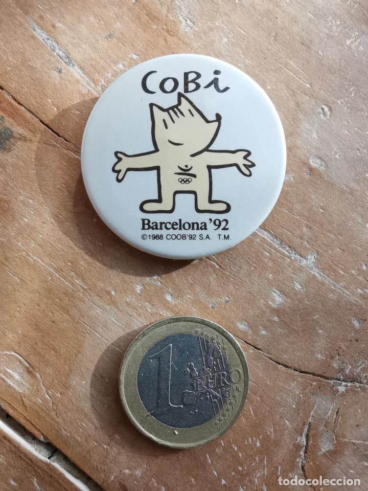 Pins de colecci&oacute;n: CHAPA ANTIGUA de AGUJA. COBI MASCOTA. BARCELONA 92. JUEGOS OLIMPICOS. OLYMPIC GAMES BADGE BARCELONA