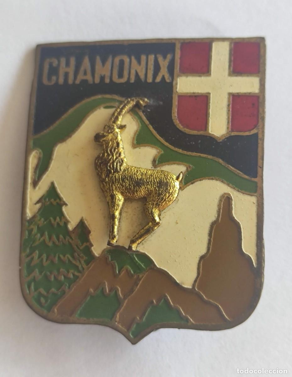 Pins de colecci&oacute;n: Insignia Chamonix - Foto 1