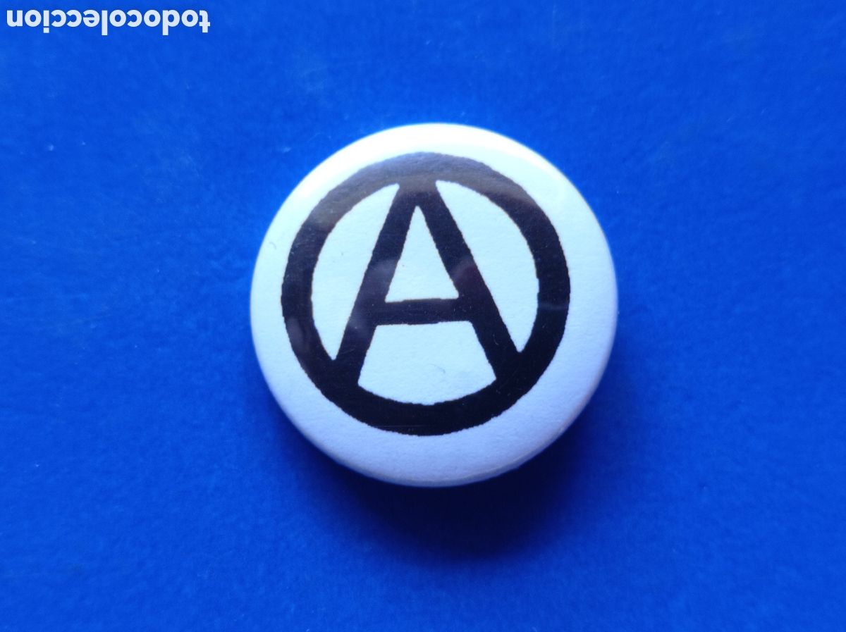 Pins de colecci&oacute;n: Chapa anarqu&iacute;a , ,como seve - Foto 1