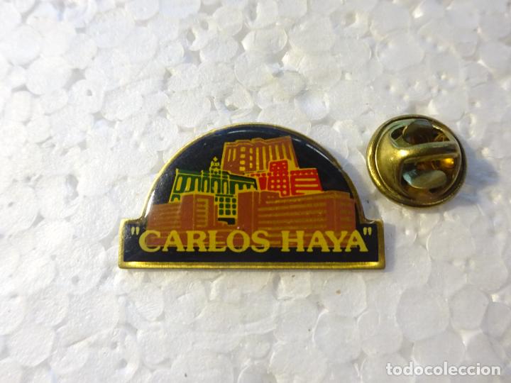 Pins de colecci&oacute;n: PIN DE SANIDAD MEDICINAS MEDICAMENTOS. HOSPITAL CARLOS HAYA M&Aacute;LAGA