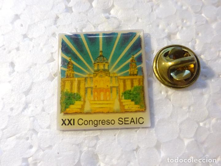 Pins e Spille di collezione: PIN DE SANIDAD MEDICINAS MEDICAMENTOS. XXI CONGRESO SEAIC ALERGOLOG&Iacute;A INMUNOLOG&Iacute;A