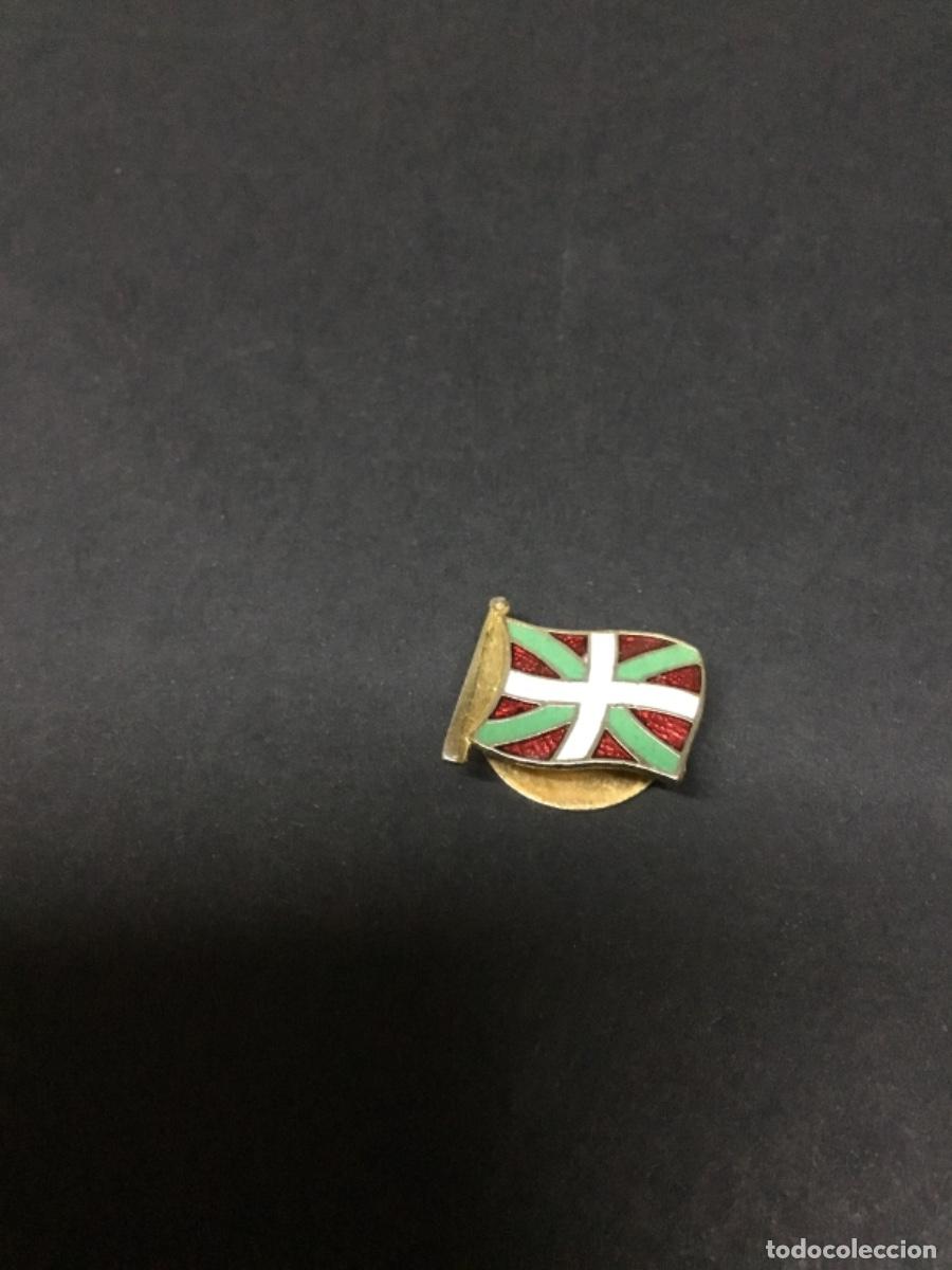 Pins de colecci&oacute;n: Insignia vasca ikurri&ntilde;a - Foto 2