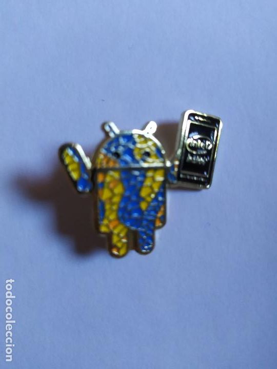 Pins de colecci&oacute;n: PIN ANDROID INTEL MOSAICO BCN MWC GAUDI - Foto 1