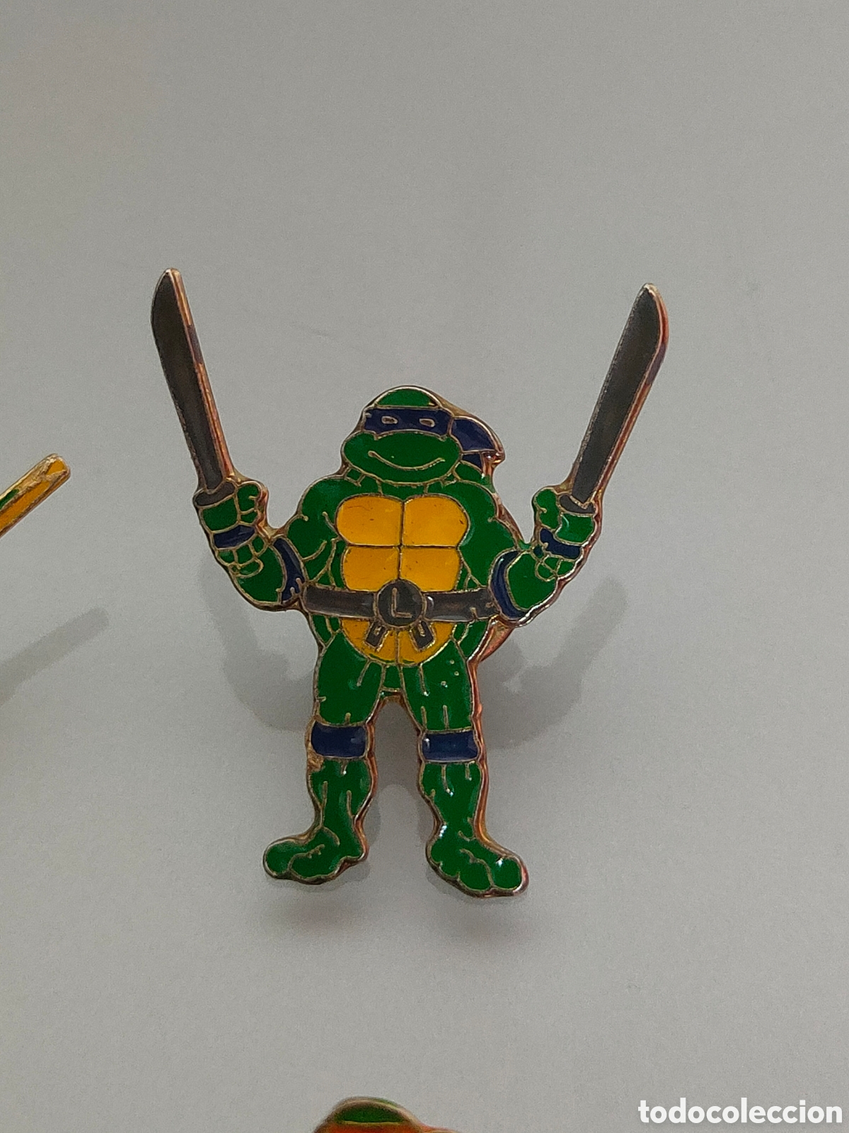 Pins de colecci&oacute;n: 4x PINS LAS TORTUGAS NINJAS COMPLETA - Foto 4