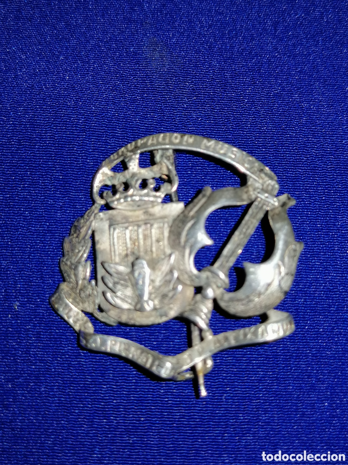 Pins de colecci&oacute;n: AGRUPACI&Oacute;N MUSICAL SAN JOS&Eacute; DE PIGNATELLI (VALENCIA) INSIGNIA DE PLATA DE ALFILER