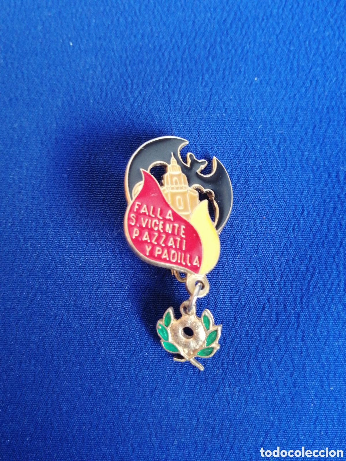 Pins de colecci&oacute;n: FALLA SAN VICENTE PERIODISTA AZZATI Y PADILLA NUMERO 89
