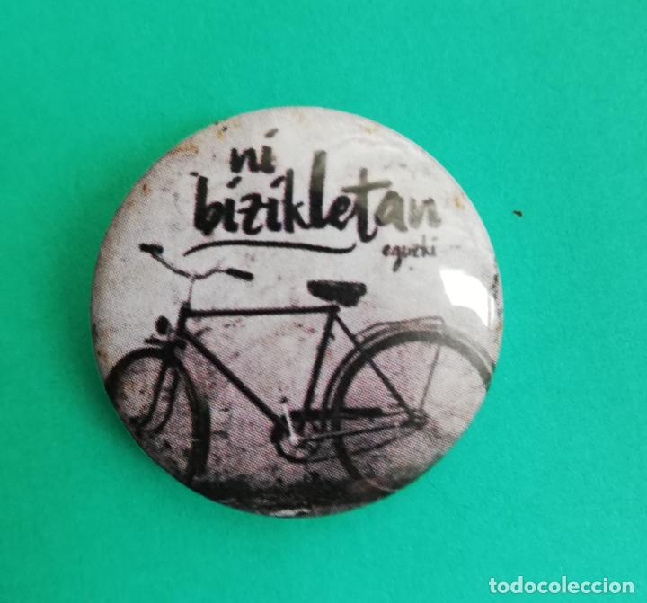 Pins de colecci&oacute;n: CHAPA PIN POLITICO VASCO EGUZKI NI BIZIKLETAN ECOLOGISMO