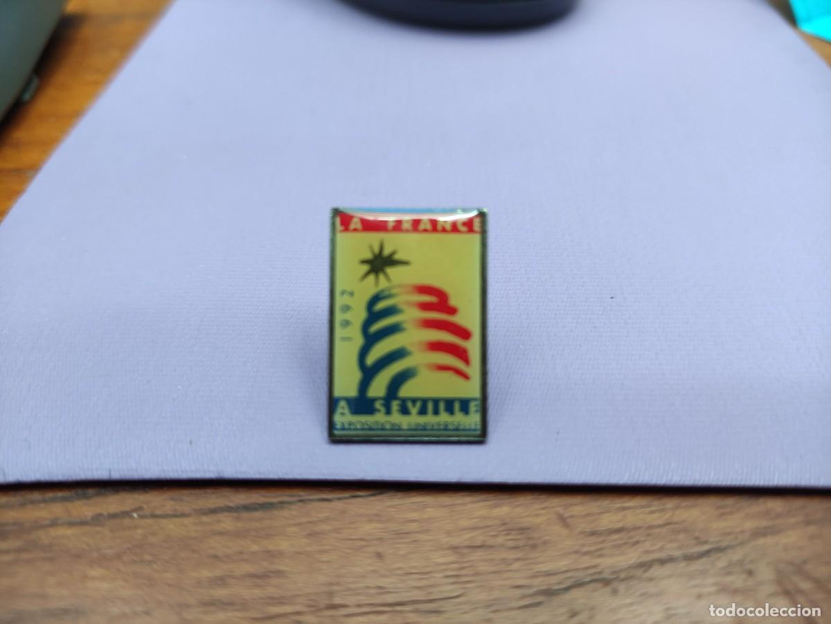 Pins de colecci&oacute;n: Pin Francia Expo sevilla 1992