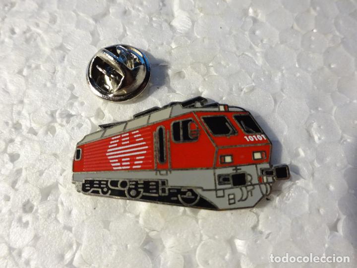 Pins de cole&ccedil;&atilde;o: PIN DE TRENES FERROCARRILES. SUIZA. LOCOMOTORA SBB CFF 10101
