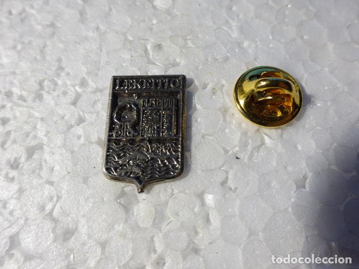 Pins de cole&ccedil;&atilde;o: PIN DE TURISMO HER&Aacute;LDICA. ESCUDO HER&Aacute;LDICO DE LEKEITIO LEQUEITIO