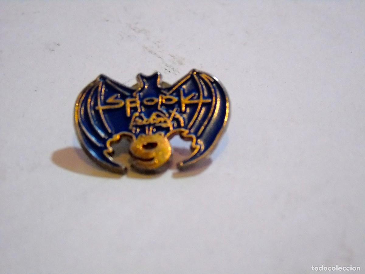 Sammlung von Pins: DISCOTECA SPOOK FACTORY RUTA DEL BACALAO VALENCIA PIN A&Ntilde;O 1993 9&ordm; ANIVERSARIO AZUL