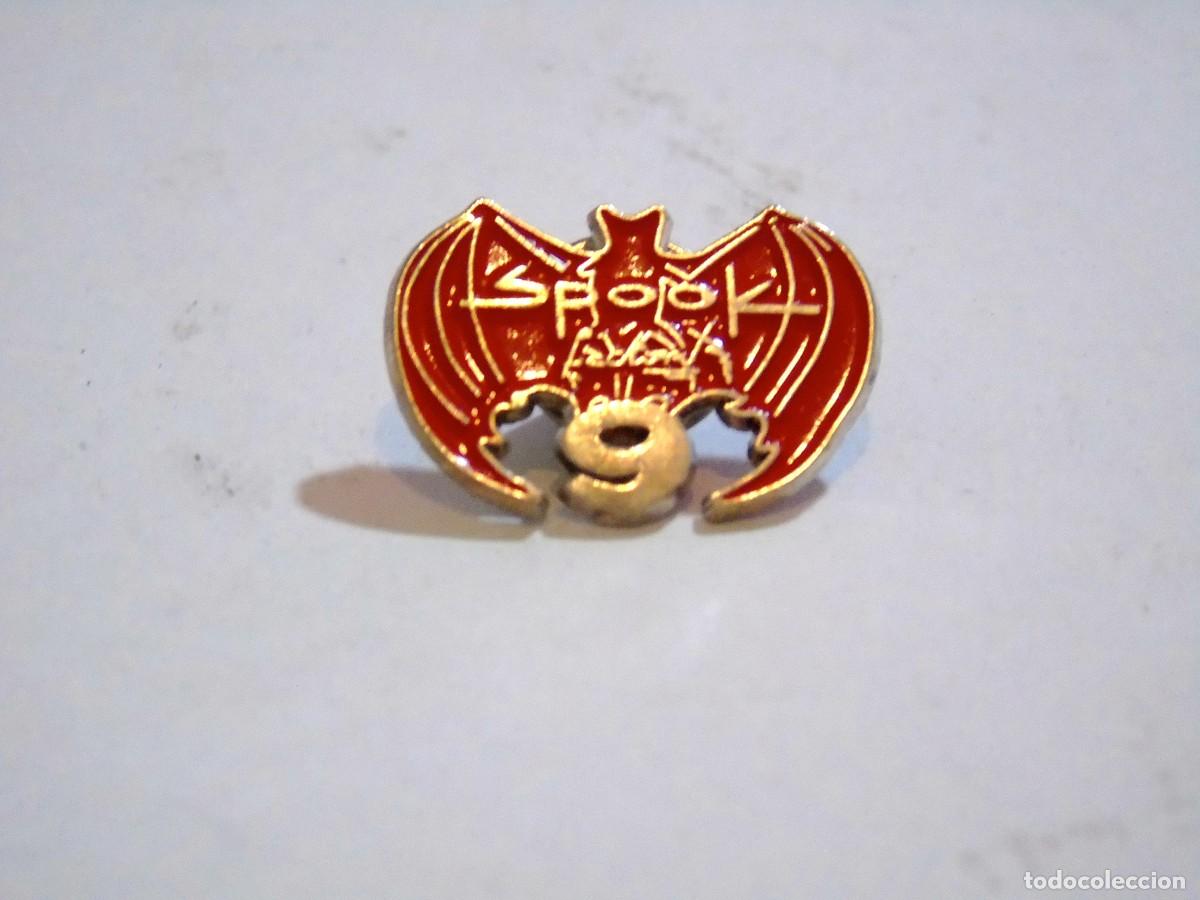 Sammlung von Pins: DISCOTECA SPOOK FACTORY RUTA DEL BACALAO VALENCIA PIN A&Ntilde;O 1993 9&ordm; ANIVERSARIO ROJO
