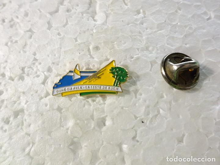 Pins de colecci&oacute;n: PIN DE TURISMO. DUNE DU PYLA, DUNA PLAYA FRANCIA