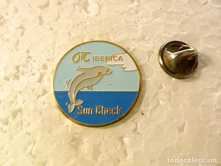 Pins de colecci&oacute;n: PIN SUN CHECK IBERICA. DELF&Iacute;N