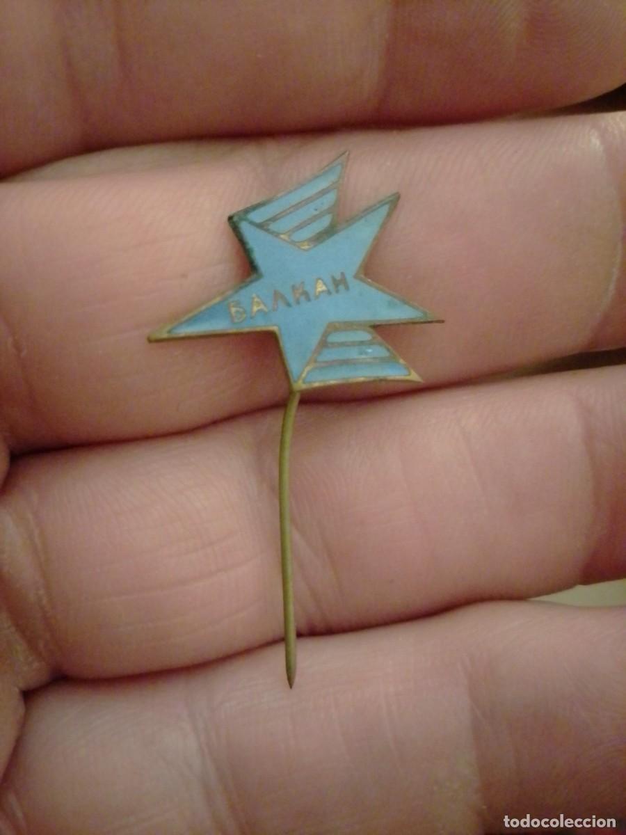 Pins de colecci&oacute;n: INSIGNIA ESMALTE AEROLINEAS BULGARAS , AVIACI&Oacute;N COMERCIAL BULGARIA, COMPA&Ntilde;&Iacute;A AEREA