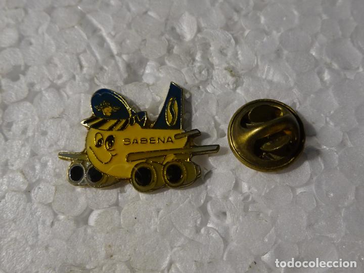 Pin's de collection: PIN DE AVIONES AEROL&Iacute;NEAS. SABENA B&Eacute;LGICA