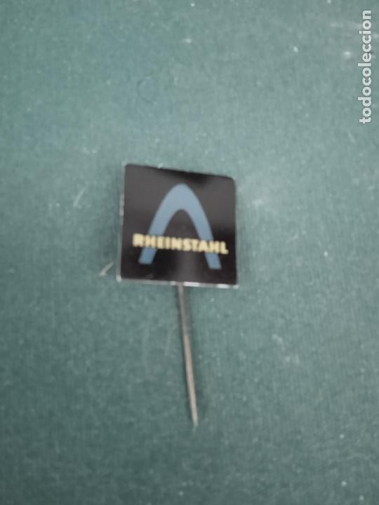 Sammlung von Pins: RHEINSTAHL - ALFILER METALICO