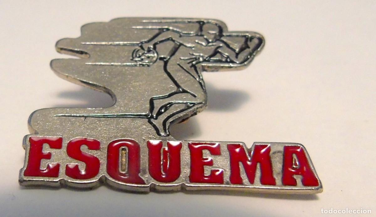 Sammlung von Pins: DISCOTECA ESQUEMA VALENCIA A&Ntilde;OS 90 PIN METALICO ESMALTADO