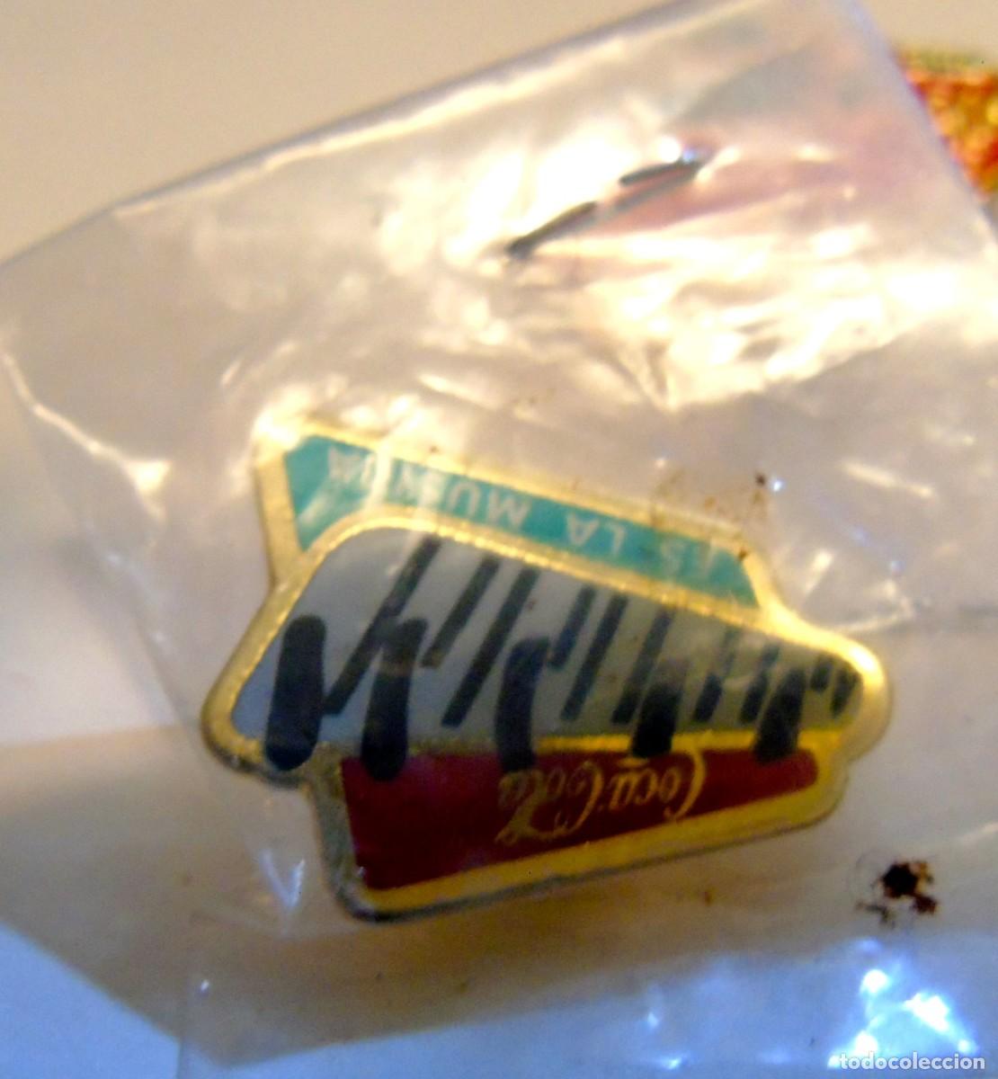 Sammlung von Pins: PIN COCACOLA ES LA MUSICA PIANO METALICO ESMALTADO