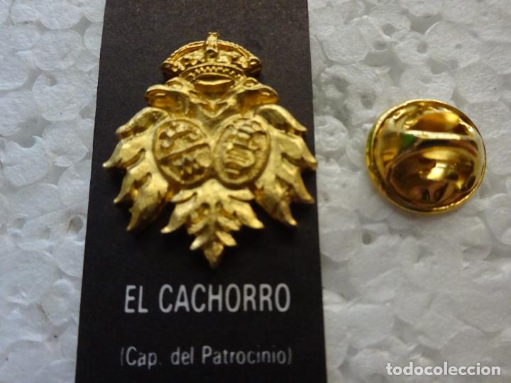 Pins de colecci&oacute;n: PIN RELIGIOSO SEMANA SANTA DE SEVILLA. HERMANDAD COFRAD&Iacute;A EL CACHORRO PATROCINIO