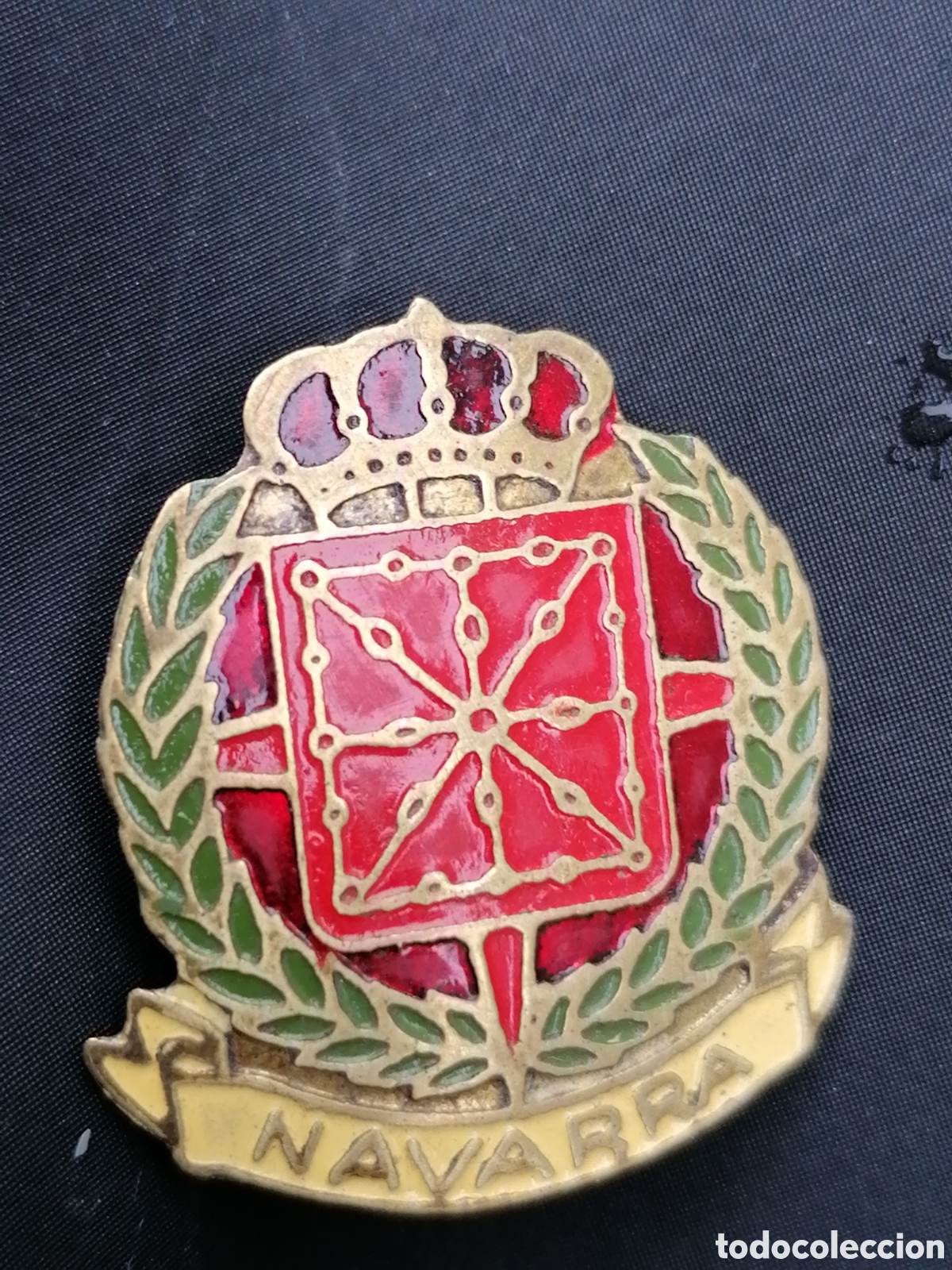Pins de cole&ccedil;&atilde;o: Pin tipo insignia escudo Comunidad Foral Navarra