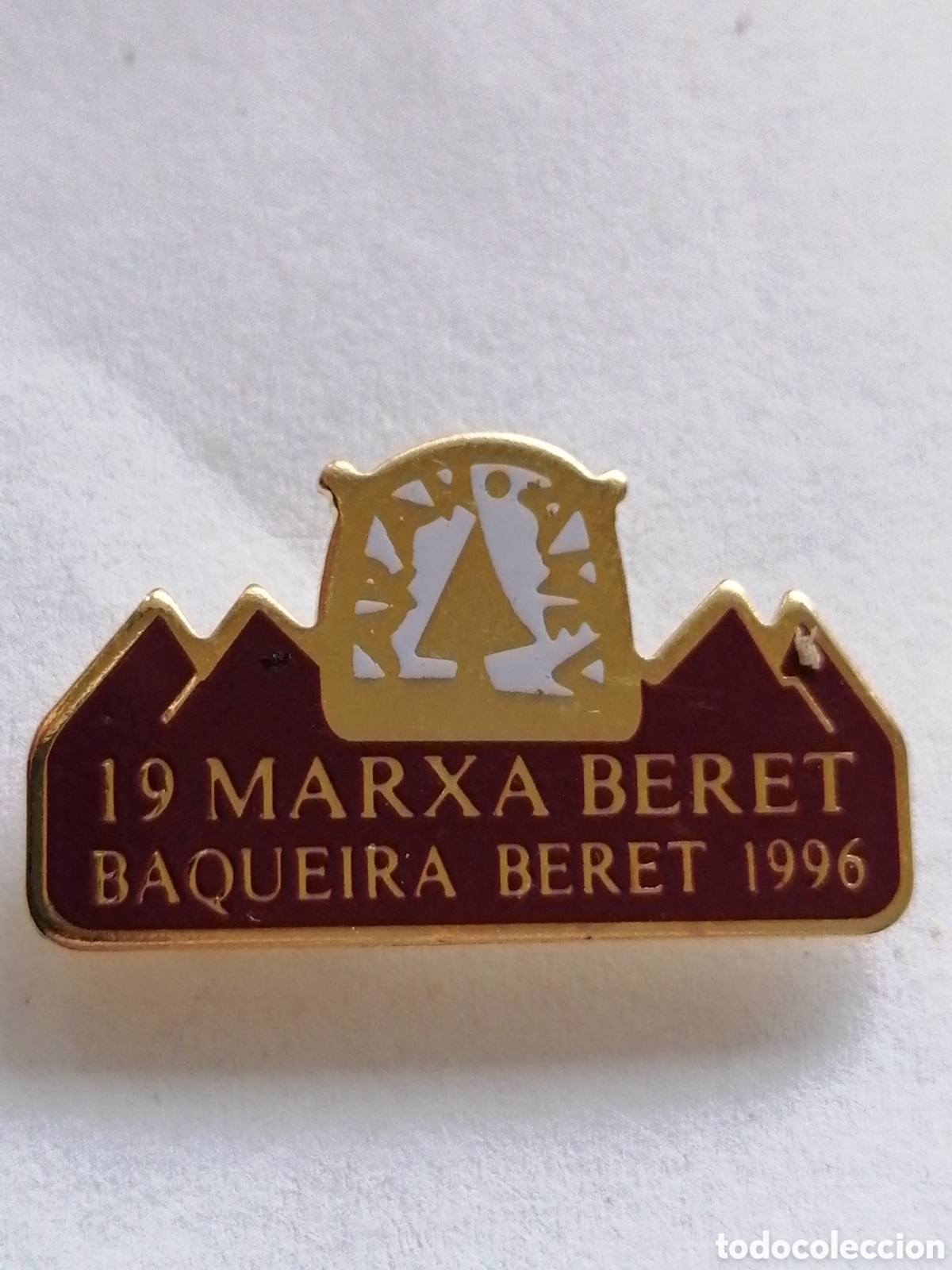 Pins de cole&ccedil;&atilde;o: Pin Marxa de Beret Vall D Aran 1996
