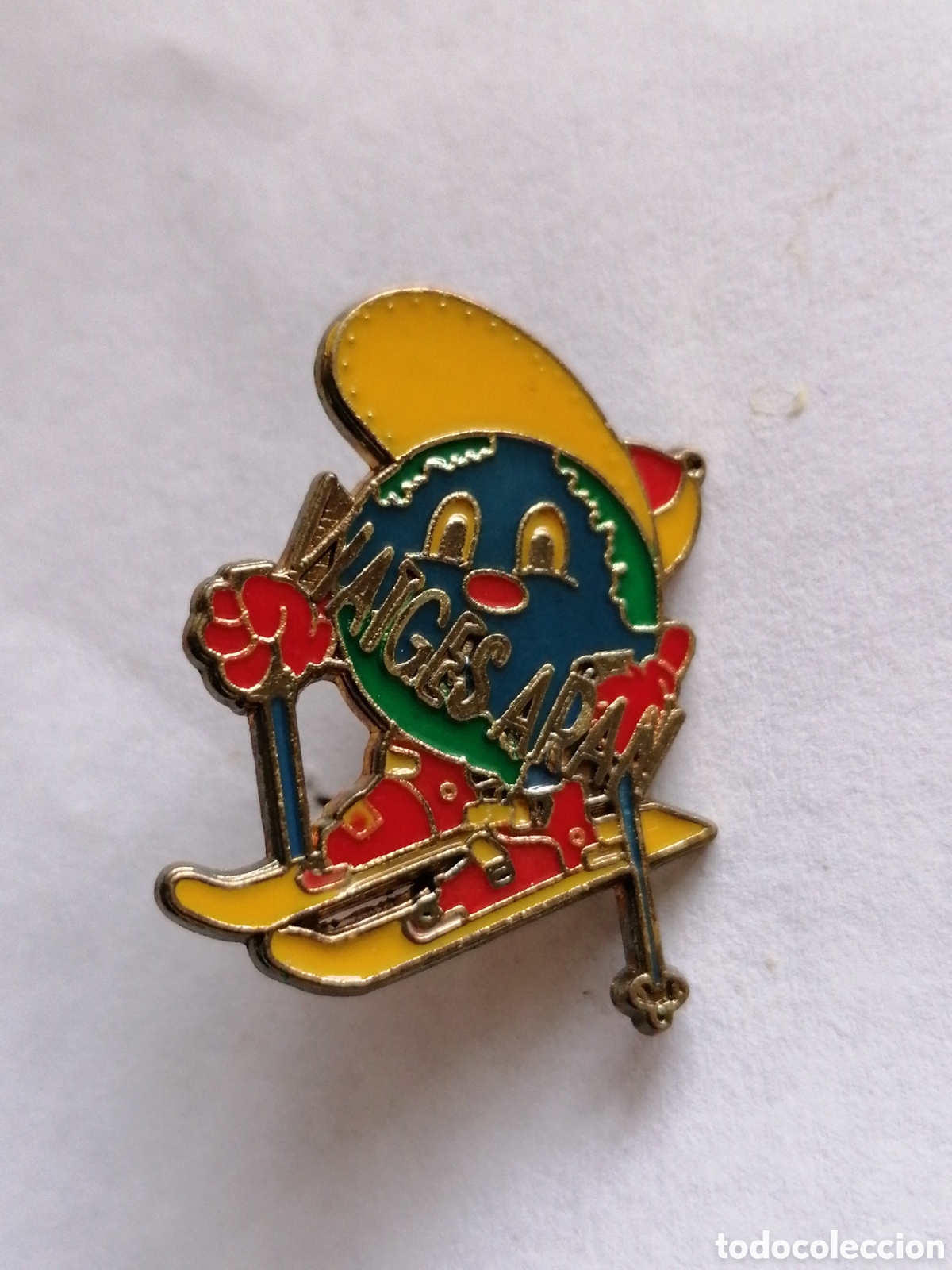 Pins de cole&ccedil;&atilde;o: Pin mascota esquiador Viarges Aran