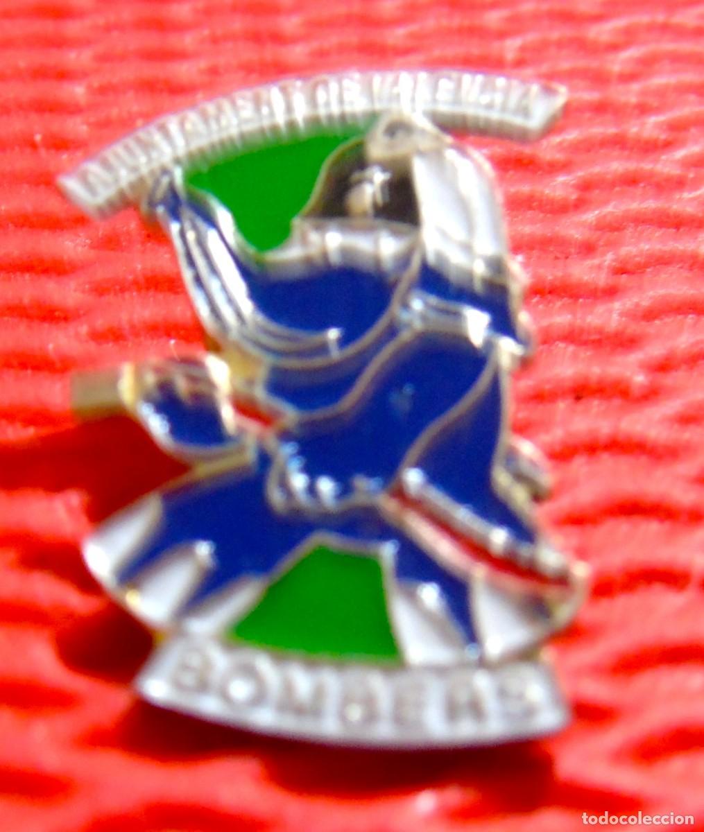 Pins de colecci&oacute;n: PIN BOMBEROS VALENCIA - Foto 1