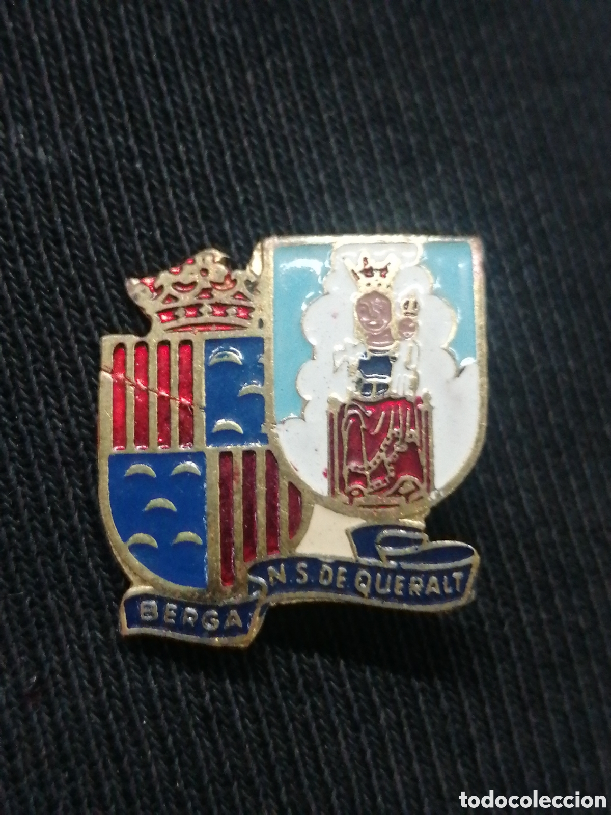 Pins de cole&ccedil;&atilde;o: Pin escudo Her&aacute;ldico Berga N S Queralt
