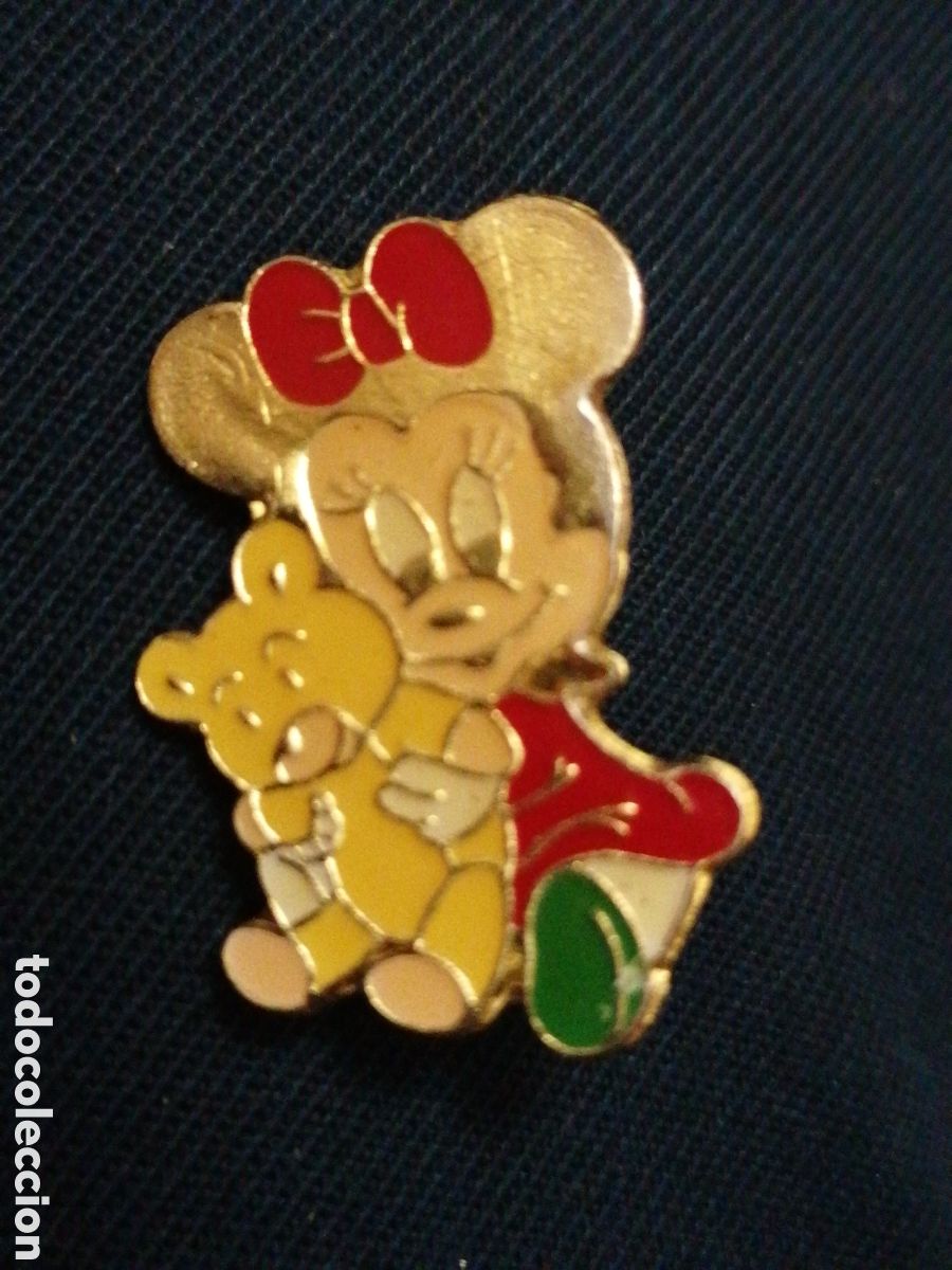 Sammlung von Pins: Pin Minnie mickey Disney badge
