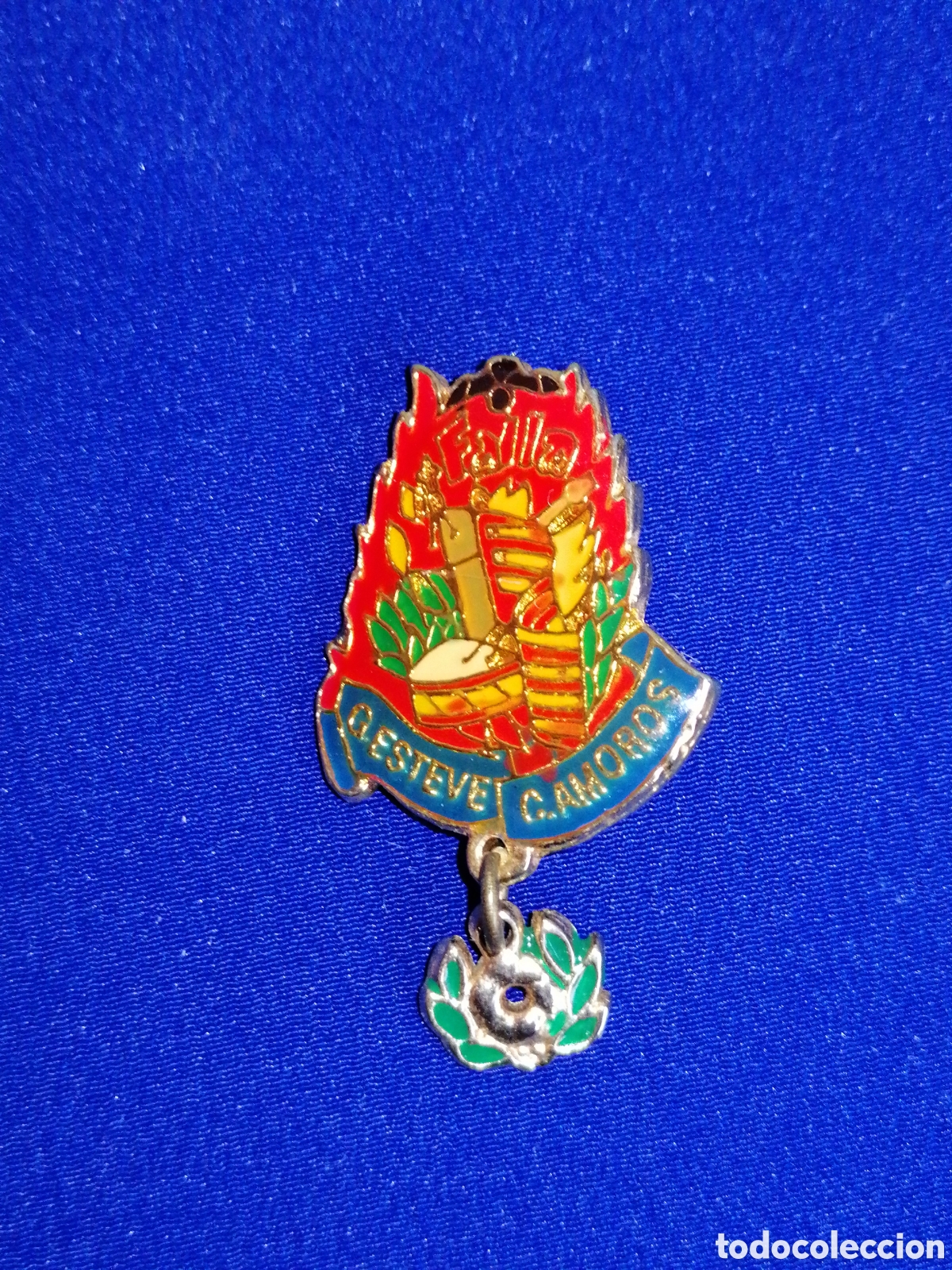 Pins de cole&ccedil;&atilde;o: FALLA GRABADOR ESTEVE - CIRILO AMOROS N&Uacute;MERO 84 INSIGNIA DE ALFILER