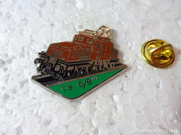 Pins de colecci&oacute;n: PIN DE TRENES FERROCARRILES. SUIZA LOCOMOTORA CE 6/8