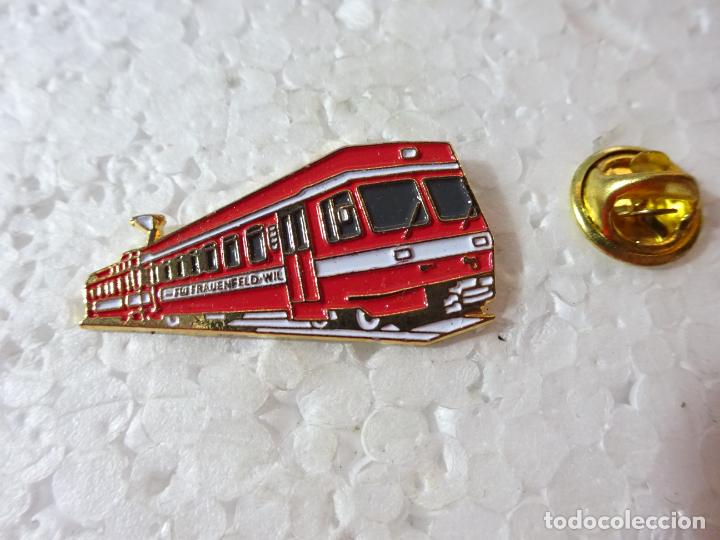 Collection pins: PIN DE TRENES FERROCARRILES. SUIZA FRAUENFELD - WIL