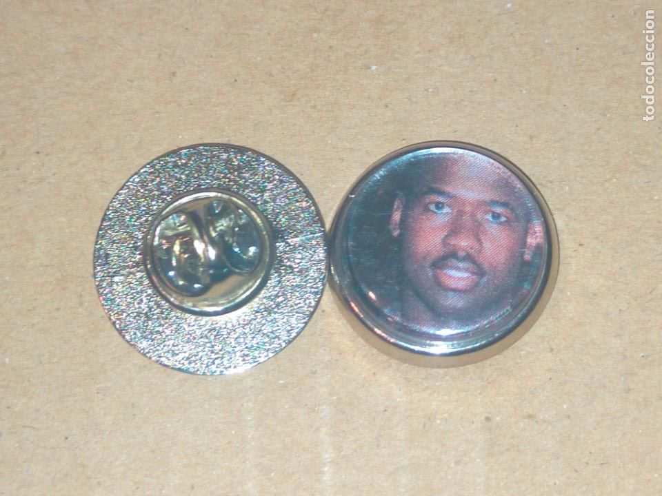 Collection pins: pin redondo metal - jugador Barcelona baloncesto Anthony goldwire
