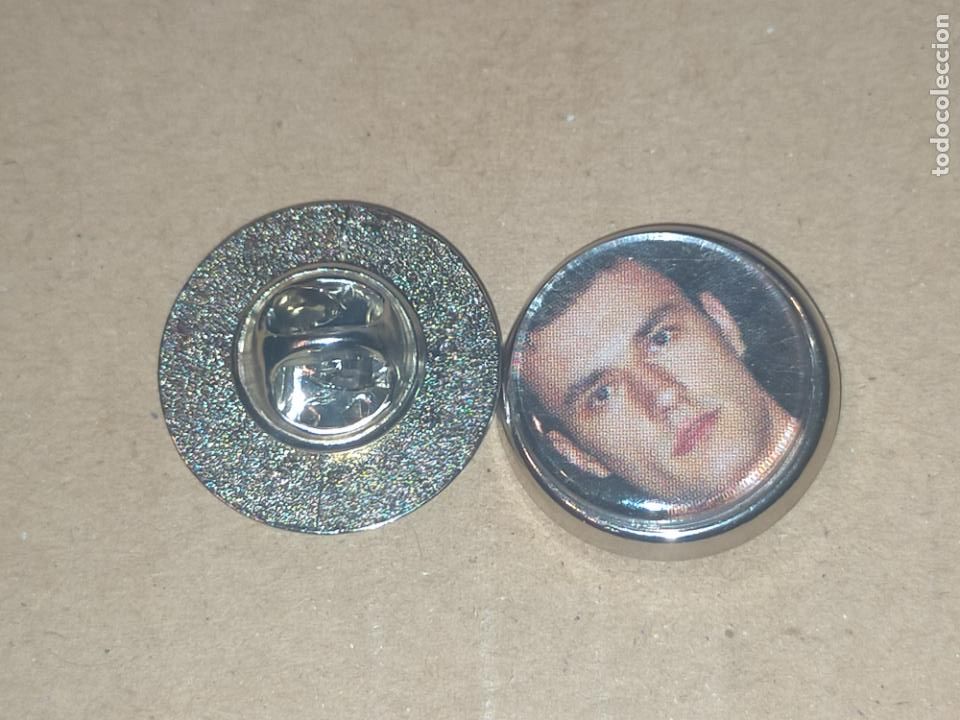 Collection pins: pin redondo metal - jugador Barcelona Mil&aacute;n gurovic baloncesto