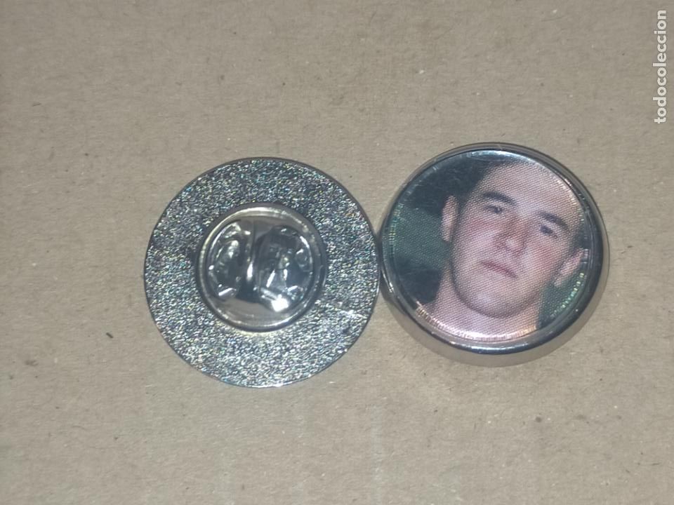 Collection pins: pin redondo metal - baloncesto jugador Barcelona alfons Alzamora anetller