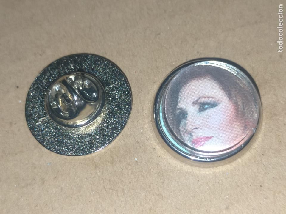 Pins de colecci&oacute;n: PIN REDONDO METAL - MUSICA CANTANTE ROCIO JURADO