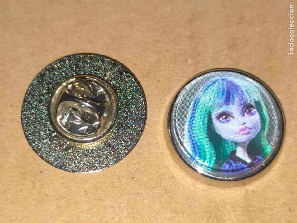 Pins de colecci&oacute;n: PIN REDONDO METAL - colecci&oacute;n mu&ntilde;ecas MONSTER HIGH