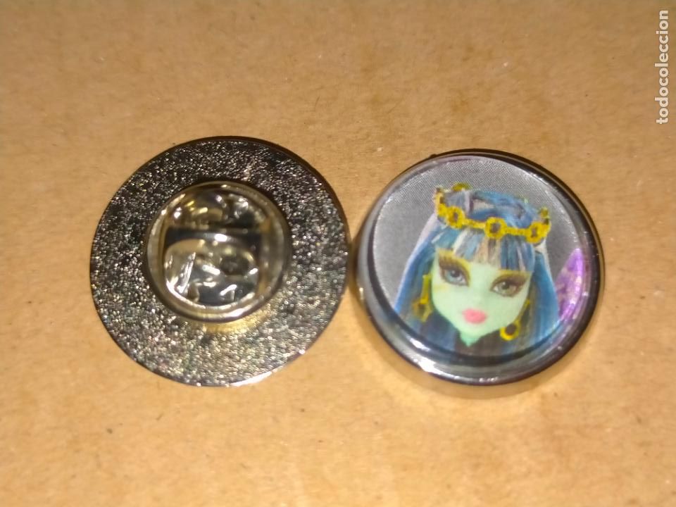 Pins de colecci&oacute;n: PIN REDONDO METAL - colecci&oacute;n mu&ntilde;ecas MONSTER HIGH
