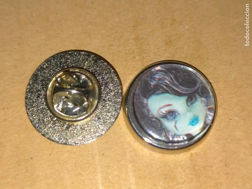 Pins de colecci&oacute;n: PIN REDONDO METAL - colecci&oacute;n mu&ntilde;ecas MONSTER HIGH