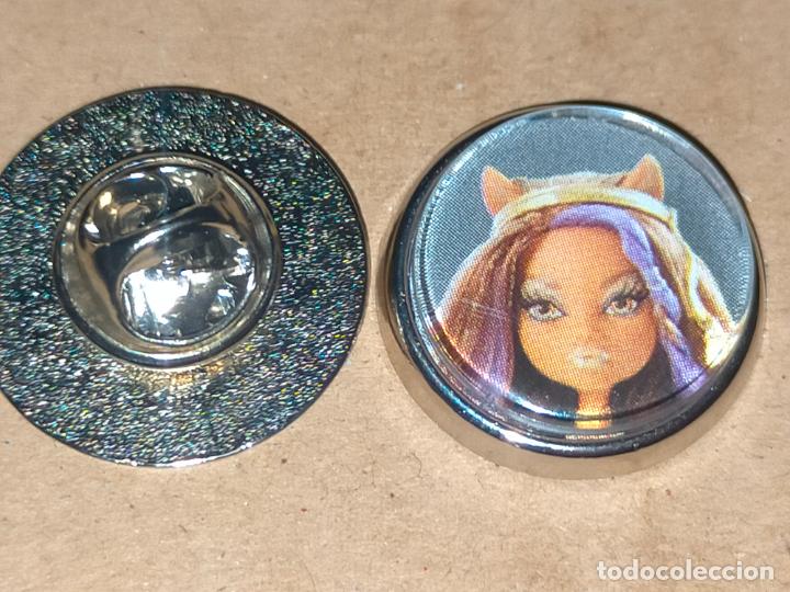 Pins de colecci&oacute;n: PIN REDONDO METAL - colecci&oacute;n mu&ntilde;ecas MONSTER HIGH