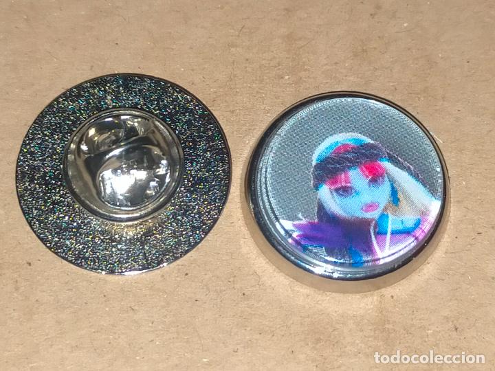 Pins de colecci&oacute;n: PIN REDONDO METAL - colecci&oacute;n mu&ntilde;ecas MONSTER HIGH