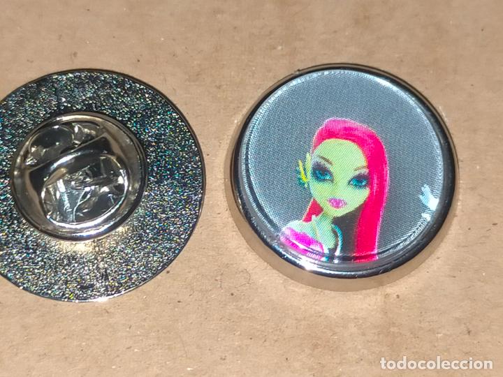 Pins de colecci&oacute;n: PIN REDONDO METAL - colecci&oacute;n mu&ntilde;ecas MONSTER HIGH