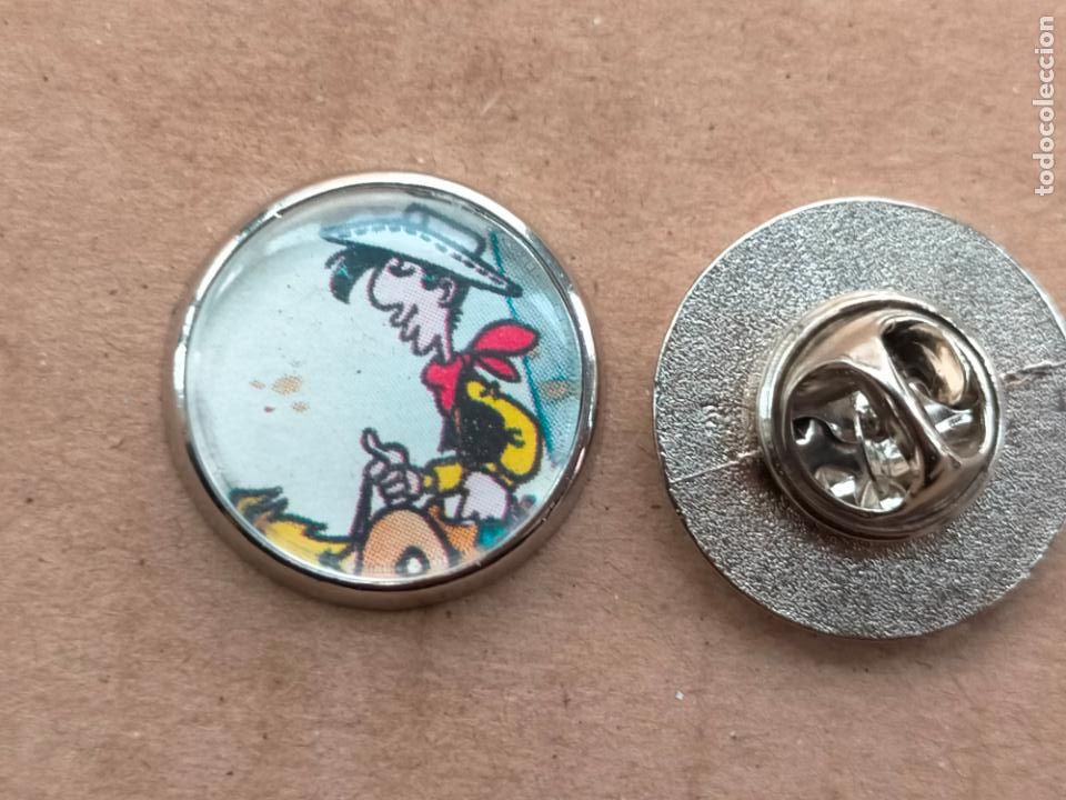 Pins de cole&ccedil;&atilde;o: PIN REDONDO METAL - dibujos animados Lucky Luke