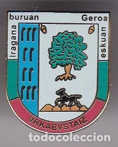 Pins de cole&ccedil;&atilde;o: PIN ESCUDO HERALDICO MUNICIPIOS ESPA&Ntilde;A - URKABUSTAIZ - ALAVA