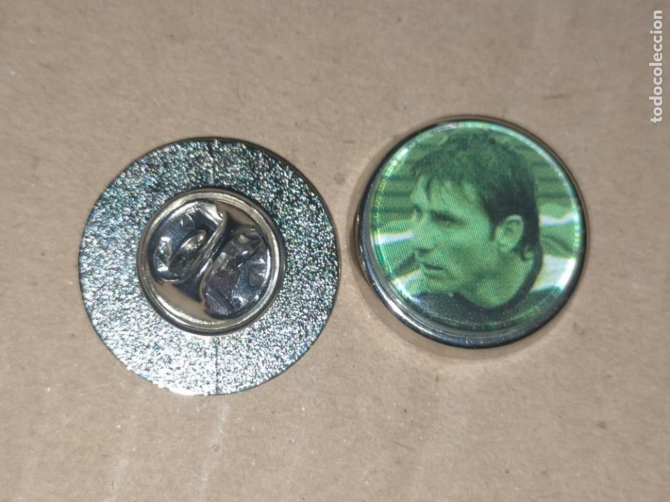 Pin's de collection: pin redondo metal - jugador f&uacute;tbol ABBONDANZIERI