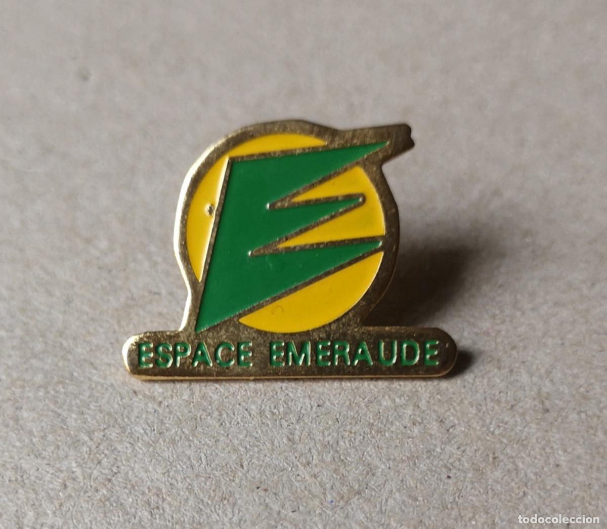 Pins de colecci&oacute;n: PIN ESPACE EMERAUDE. TIENDAS BRICOLAJE. FRANCIA