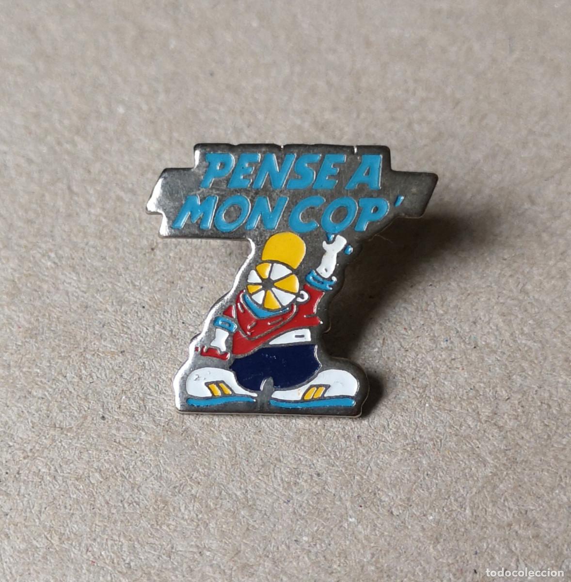 Pins de colecci&oacute;n: PIN PIENSA EN MI POLICIA. PENSE A MON COP.