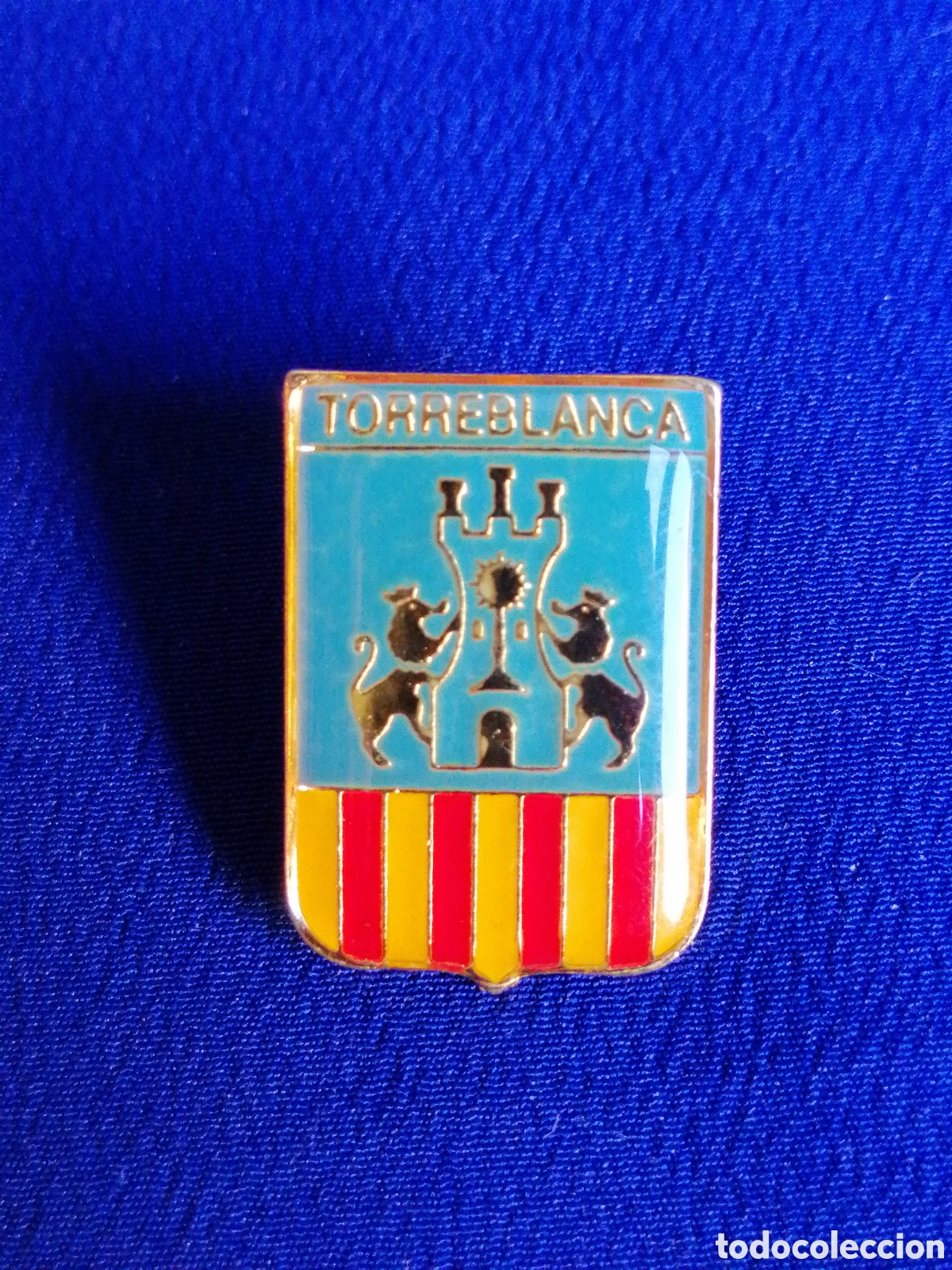 Pins de colecci&oacute;n: TORREBLANCA ESCUDO HER&Aacute;LDICO PIN